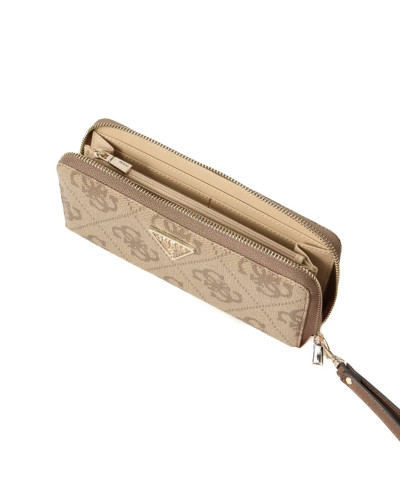 Portafoglio Guess Laurel II SLG latte logo/brown AS26GU15 SO7459146