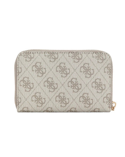 Portafoglio Guess Laurel II SLG dark taupe logo AS26GU28 SG7459140