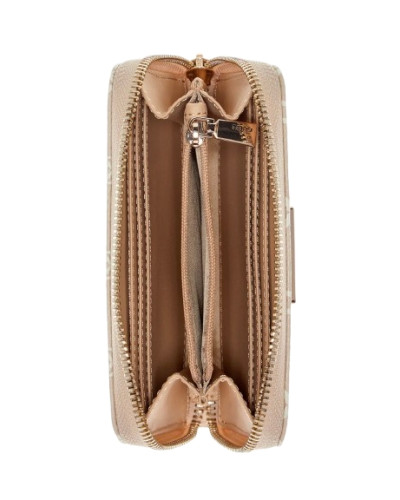 Portafoglio Guess Laurel II SLG dark taupe logo AS26GU28 SG7459140