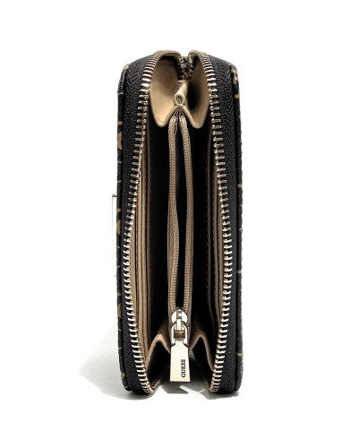 Portafoglio Guess Laurel II SLG brown logo AS26GU29 QL7459140