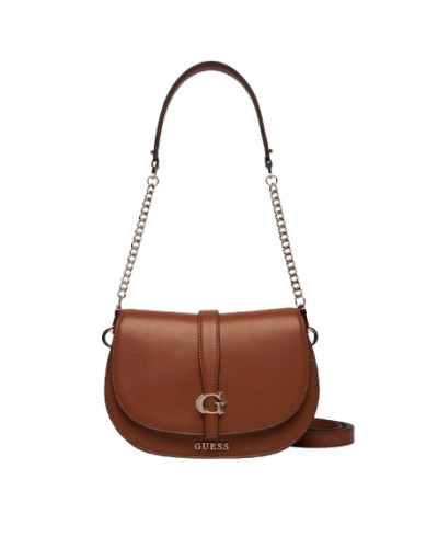 Borsa donna Guess Carrie bag cognac BS26GU98 VG989620
