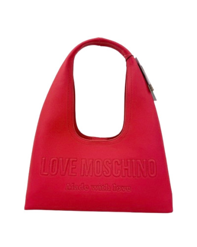 Borsa donna Love Moschino shopper a spalla in ecopelle rosso BS26MO24 JC4047PP1OLE0500