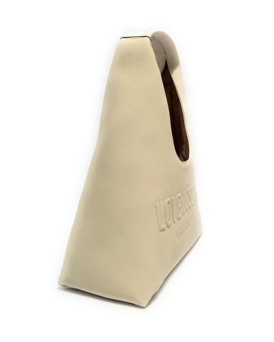 Borsa donna Love Moschino shopper a spalla in ecopelle avorio BS26MO25 JC4047PP1OLE0110
