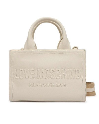 Borsa donna a mano/tracolla Love Moschino avorio BS26MO27 JC4044PP1OLE0110