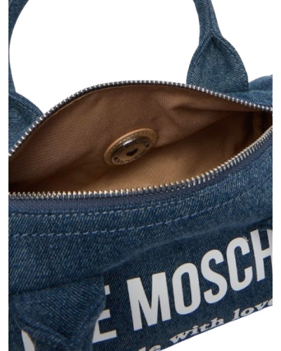 Borsa donna a mano/tracolla Love Moschino denim blu BS26MO34 JC4061PP1OLG170A
