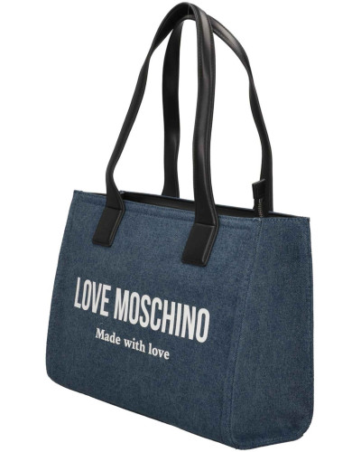 Borsa donna Love Moschino shopper denim BS26MO44 JC4056PP1OLG170A