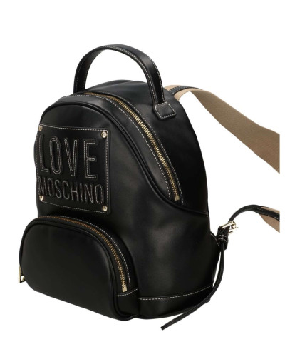 Borsa donna Love Moschino zaino ecopelle nero BS26MO48 JC4069PP1OLI1000