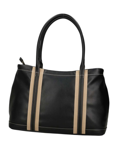 Borsa donna Love Moschino shopper in ecopelle nero BS26MO49 JC4067PP1OLI1000