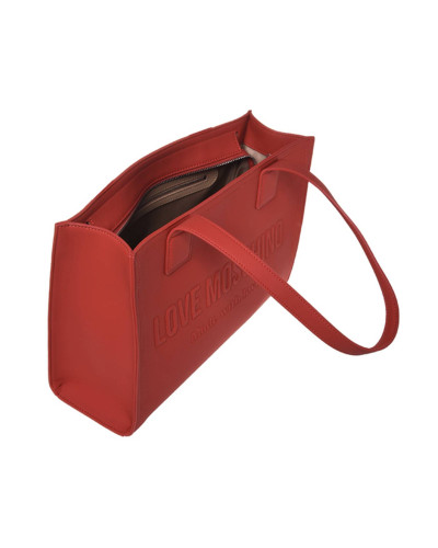 Borsa donna Love Moschino shopper in ecopelle rosso BS26MO51 JC4045PP1OLE0500