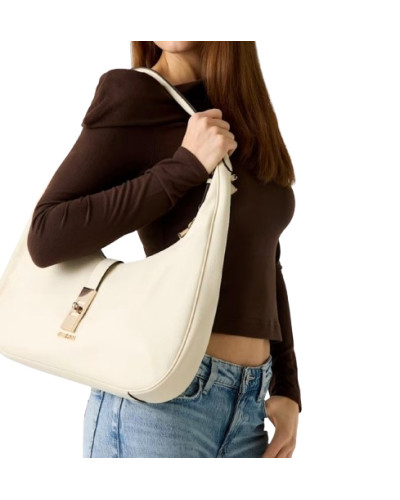 Borsa Guess Hobo Brooke white BS26GU106 BG989702