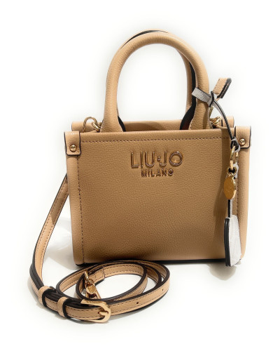 Borsa donna Liu-jo XS Tote Ridhi dark cipria BS26LJ37 AA6102 E1012