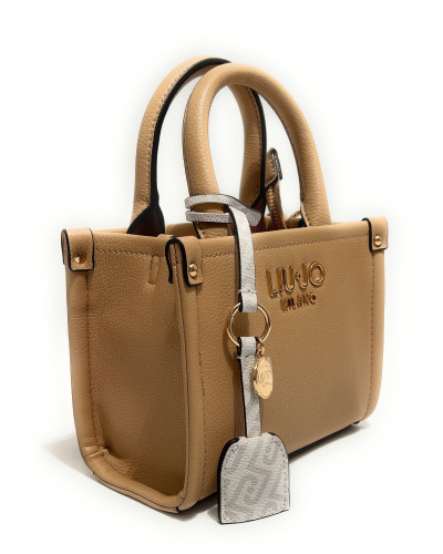 Borsa donna Liu-jo XS Tote Ridhi dark cipria BS26LJ37 AA6102 E1012