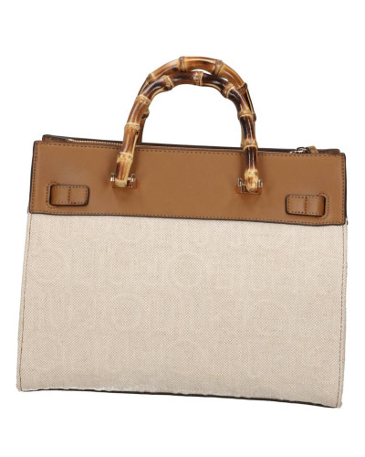 Borsa donna Liu-jo M Tote Manhattan naturale BS26LJ45 AA6086 T381A