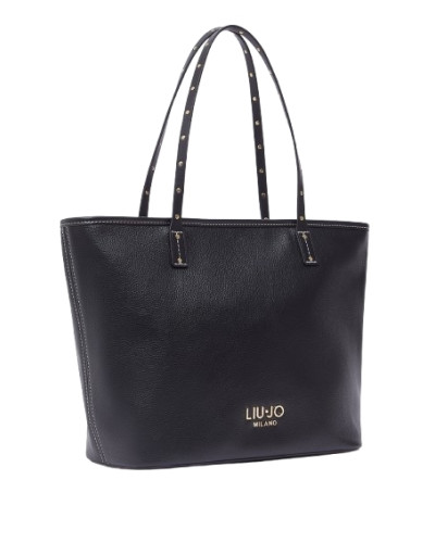Borsa donna Liu-jo Evrim Tote M nero BS26LJ48 AA6070 E1012