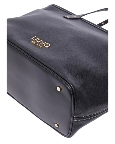 Borsa donna Liu-jo Evrim Tote M nero BS26LJ48 AA6070 E1012