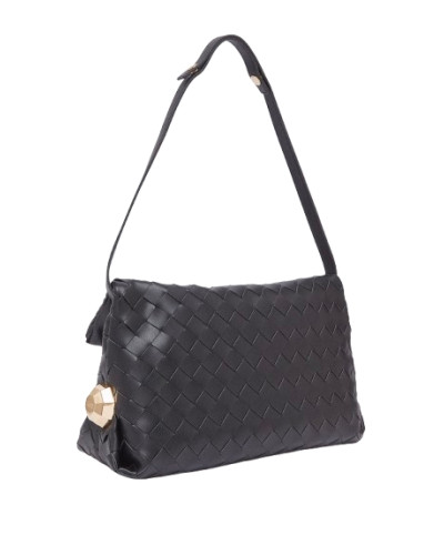Borsa donna Liu-jo Pochette M Riccy Nero BS26LJ38 AA6097 ES027