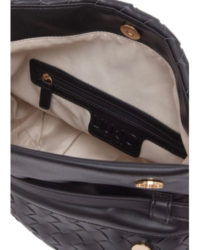 Borsa donna Liu-jo Pochette M Riccy Nero BS26LJ38 AA6097 ES027