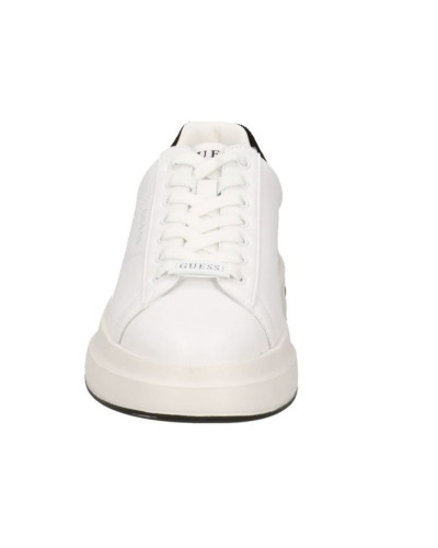 Scarpe uomo Guess sneaker Elba misto pelle white/ black US26GU01 FMFLBALEA12