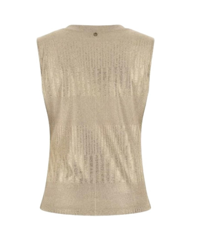 Top donna Guess canotta oro ES26GU22 W6RP10KC812