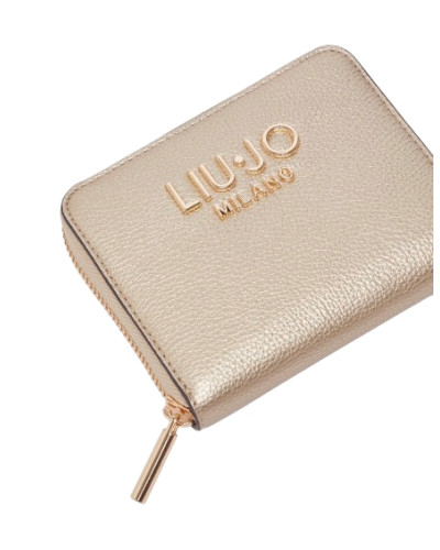 Portafoglio Liu-Jo Caliwen M zip around light gold AS26LJ21 AA6156 E1012