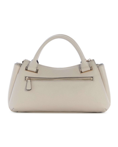 Borsa donna Guess a mano/ tracolla Evie satchel 3 comparti light taupe BS26GU110 BG966406