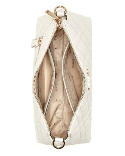 Borsa donna a spalla Guess Isemay white BS26GU112 GG962818