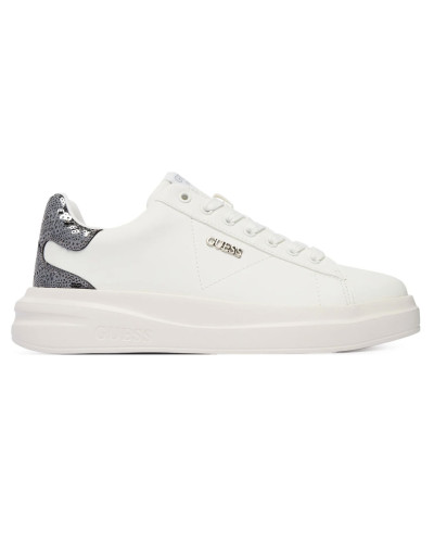 Scarpe donna sneaker Guess Elbina10 white/silver DS26GU05 FLFE10ELE12