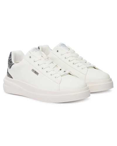 Scarpe donna sneaker Guess Elbina10 white/silver DS26GU05 FLFE10ELE12