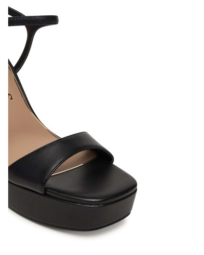 Sandalo Guess Hendora TC 120 in pelle black DS26GU21 FLPHENLEA03