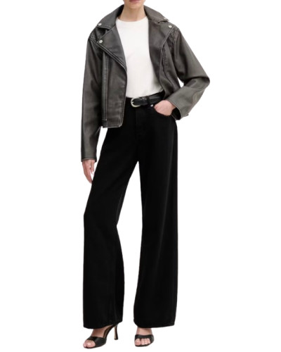 Giacca donna Guess Biker jacket similpelle nero ES26GU17 W6RL09WH1X0