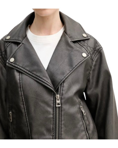 Giacca donna Guess Biker jacket similpelle nero ES26GU17 W6RL09WH1X0