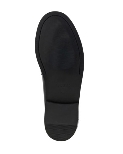 Scarpe uomo mocassino Guess in pelle Rossio nero US26GU15 FMPROSLEA14