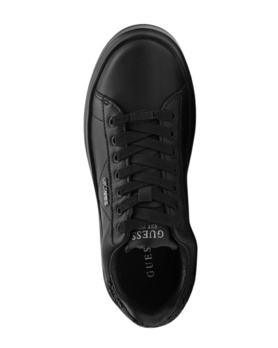 Scarpe  Guess sneaker Elbina 10 in pelle black/ paillettes DS26GU24 FLFE10ELE12