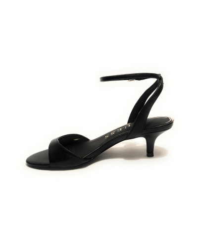 Sandalo Guess Lerela TC 55 in pelle black DS26GU30 FLJLERLEA03