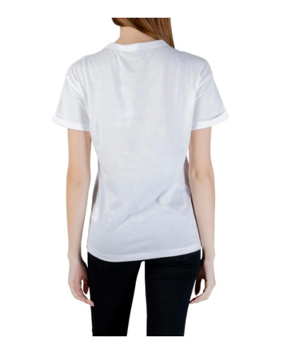 T-shirt donna Guess pocket logo strass bianco ES26GU41 W6GI17K3037