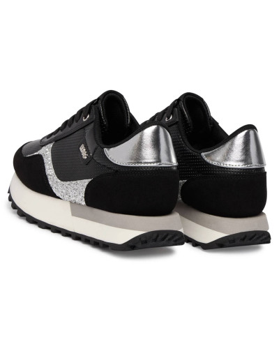 Scarpe donna Liu-Jo Evelyn 915 sneaker black/silver DS26LJ05 BA6065 TX524