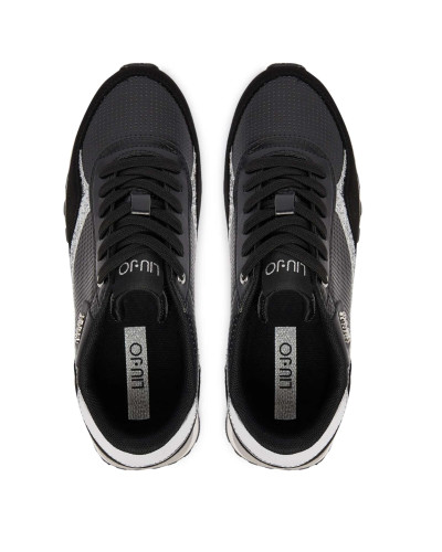 Scarpe donna Liu-Jo Evelyn 915 sneaker black/silver DS26LJ05 BA6065 TX524