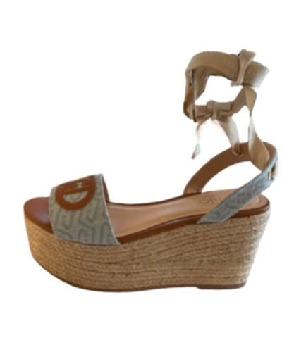 Sandalo platform Liu jo Bali 02 denim light blue DS26LJ09 SA6085 TX523 S1106