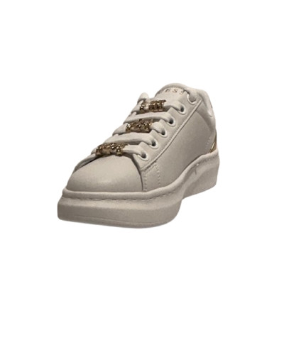 Scarpe donna sneaker Guess Fionia white/ platino DS26GU32 FLJFIOELE12