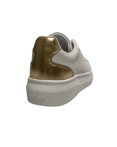 Scarpe donna sneaker Guess Fionia white/ platino DS26GU32 FLJFIOELE12