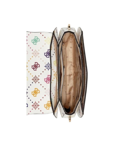 Borsa Guess Emelie flap shoulder bag multi logo BS26GU115 GM992820