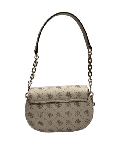 Borsa donna Guess Emelie logo vanilla logo BS26GU116 GP992820