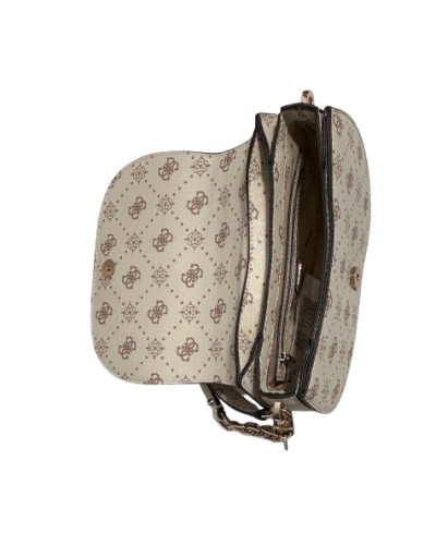 Borsa donna Guess Emelie logo vanilla logo BS26GU116 GP992820