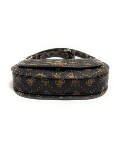 Borsa donna Guess Emelie logo espresso logo BS26GU117 GP992820