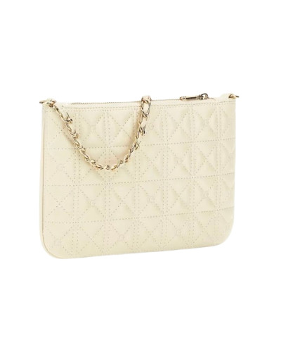 Borsa a mano Guess flat pouch ecopelle trapuntata stone BS26GU121 PW7568P6274