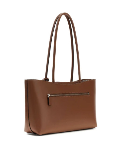 Borsa donna Guess a spalla Janie cognac BS26GU124 VG991023