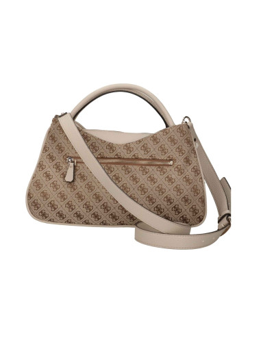 Borsa Guess a mano/tracolla Jessa latte logo BS26GU128 JG836206