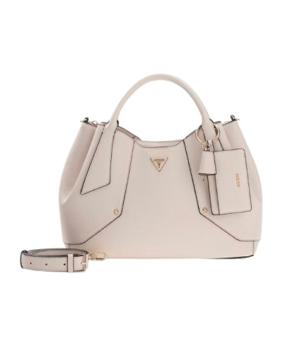 Borsa Guess a mano/ tracolla Darcy girlfriend satchel stone BS26GU135 BG991406