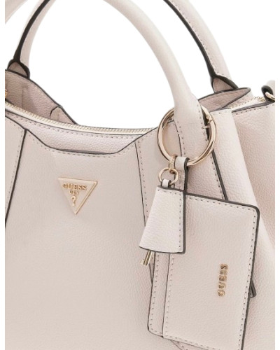 Borsa Guess a mano/ tracolla Darcy girlfriend satchel stone BS26GU135 BG991406