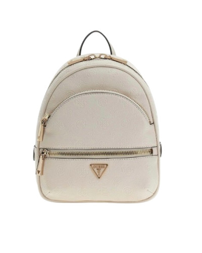 Borsa donna Guess zaino Manhattan II backpack stone logo BS26GU146 PD711832